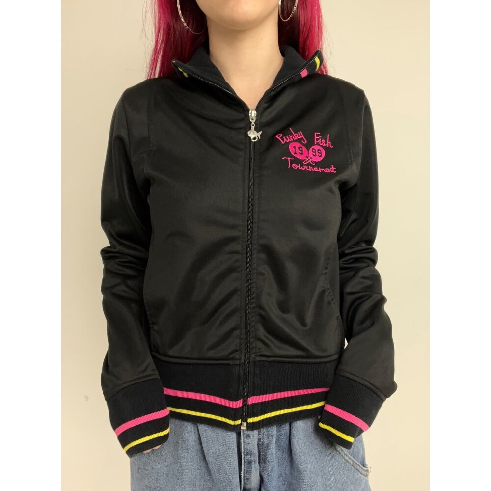 Vintage 1999 Punky Fish Athletic Y2K Jacket